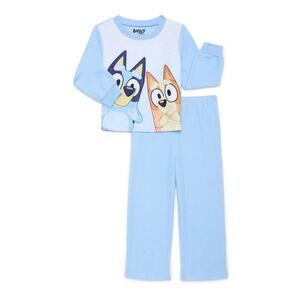 Bluey Toddler 2 Piece Pajama Set Long Sleeve size 4T New